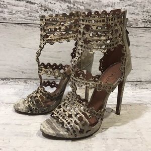 Alaia sandals, size 37, like new.